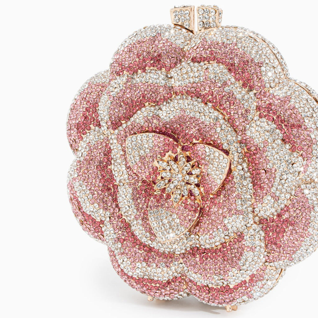 Jeline Çiçekli Clutch Çanta