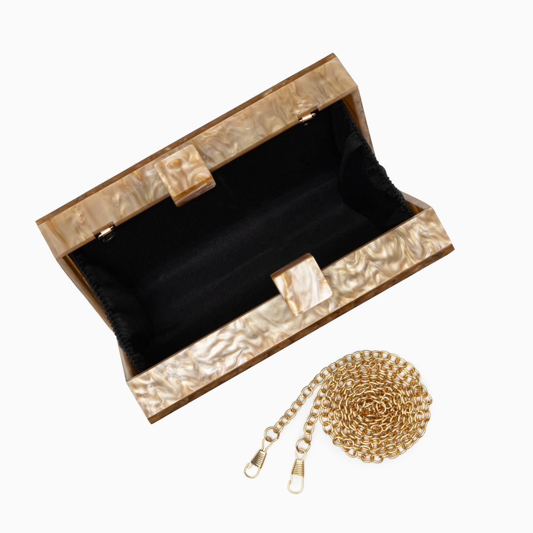 Arya Akrilik Clutch Çanta