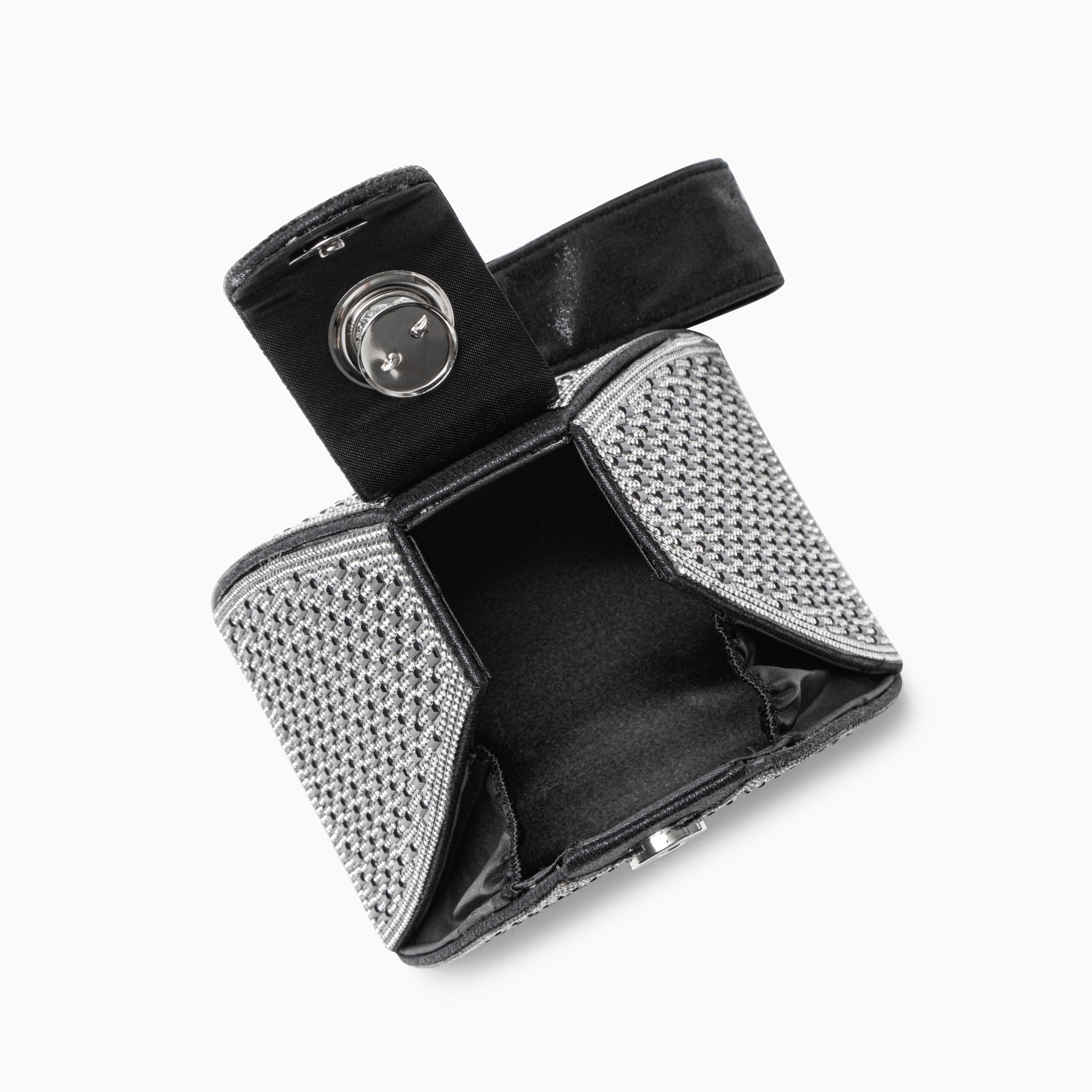 Crystal Pyramid Siyah Çanta