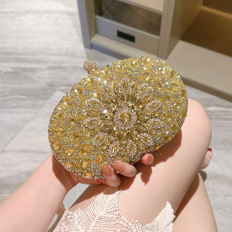 Colette Gold Clutch Çanta