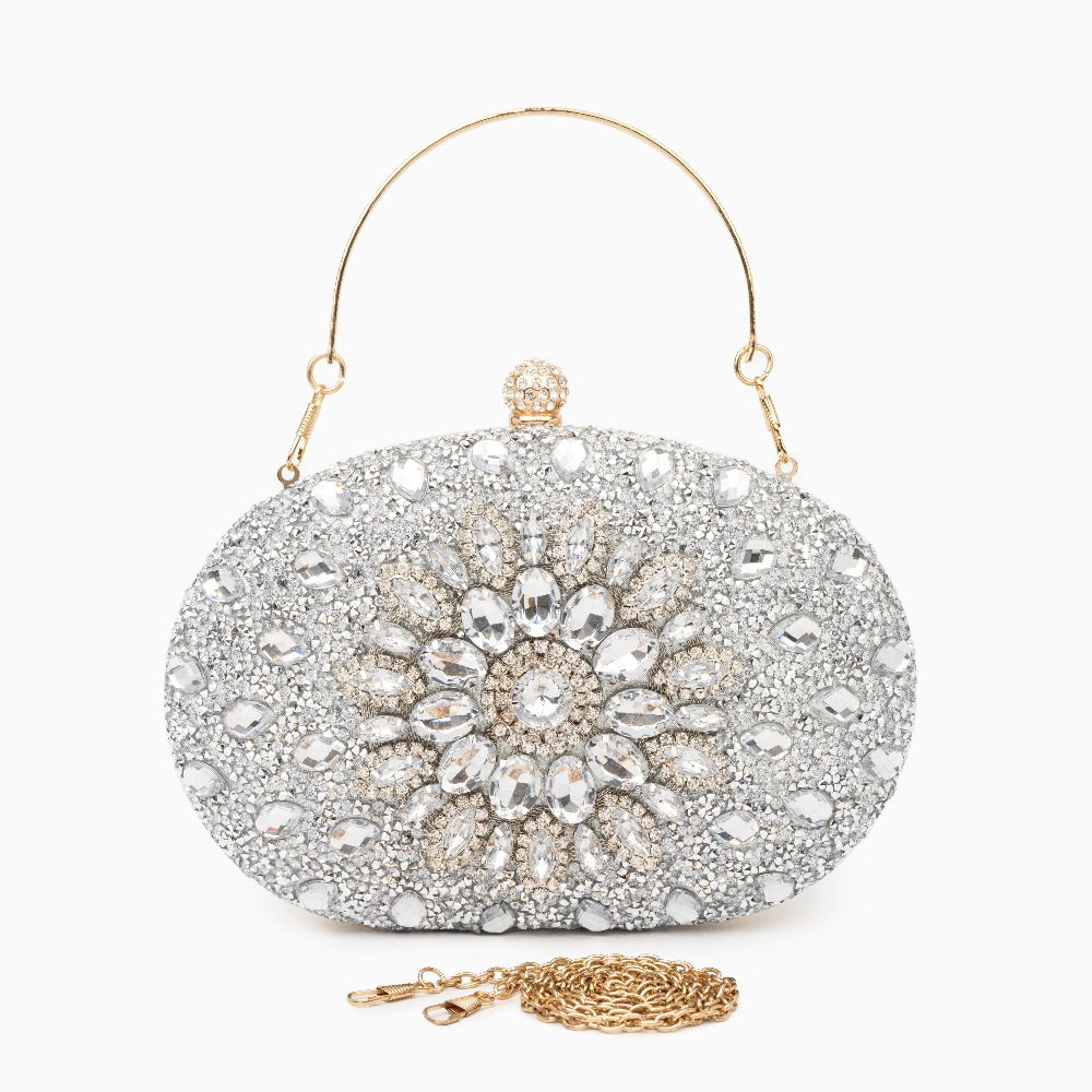 Colette Beyaz Clutch Çanta