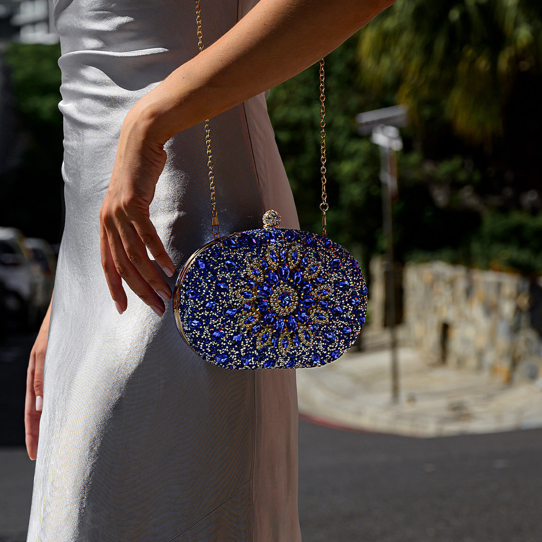 Colette Mavi Clutch Çanta