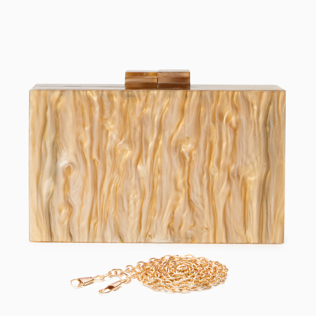 Arya Akrilik Clutch Çanta