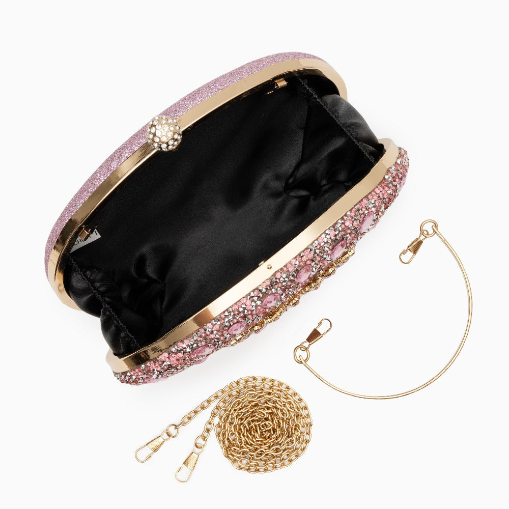 Colette Pembe Clutch Çanta