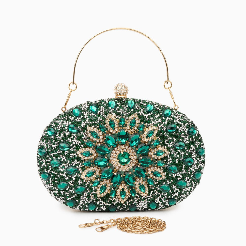 Colette Yeşil Clutch Çanta