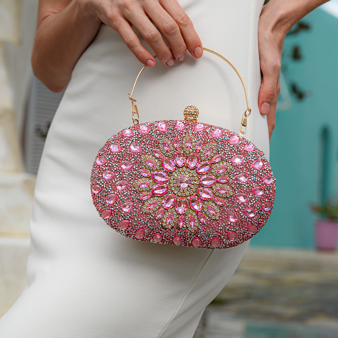 Colette Pembe Clutch Çanta