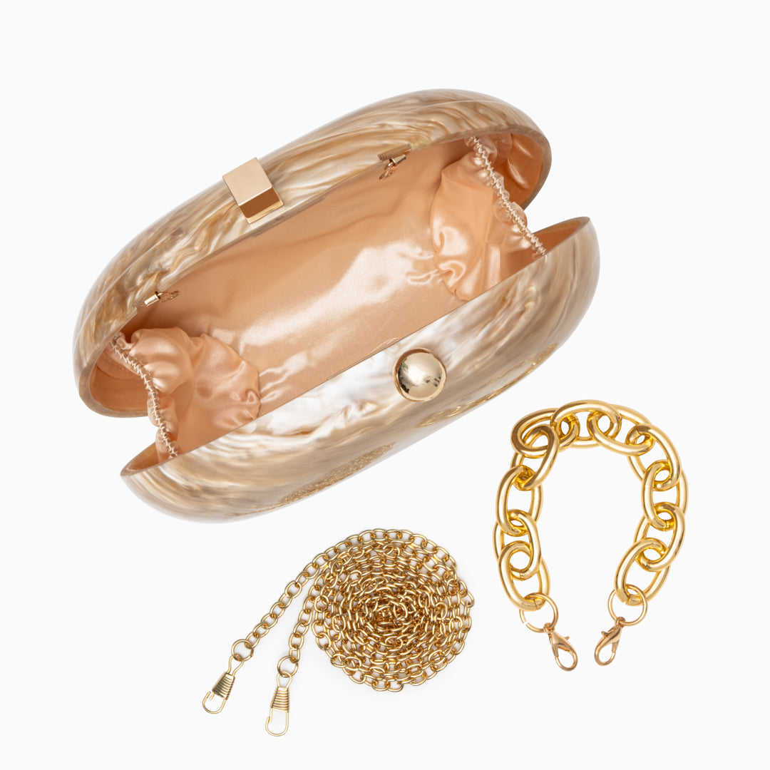 Zariya Akrilik Clutch Çanta