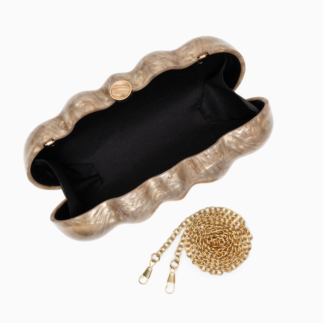 Novalie Akrilik Clutch Çanta