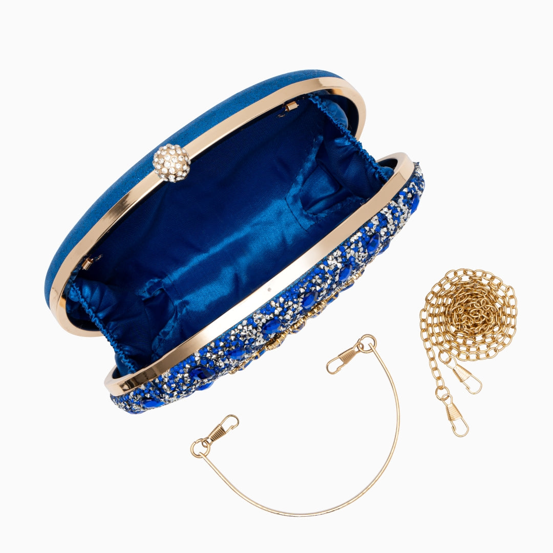 Colette Mavi Clutch Çanta
