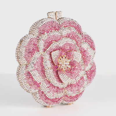 Jeline Çiçekli Clutch Çanta