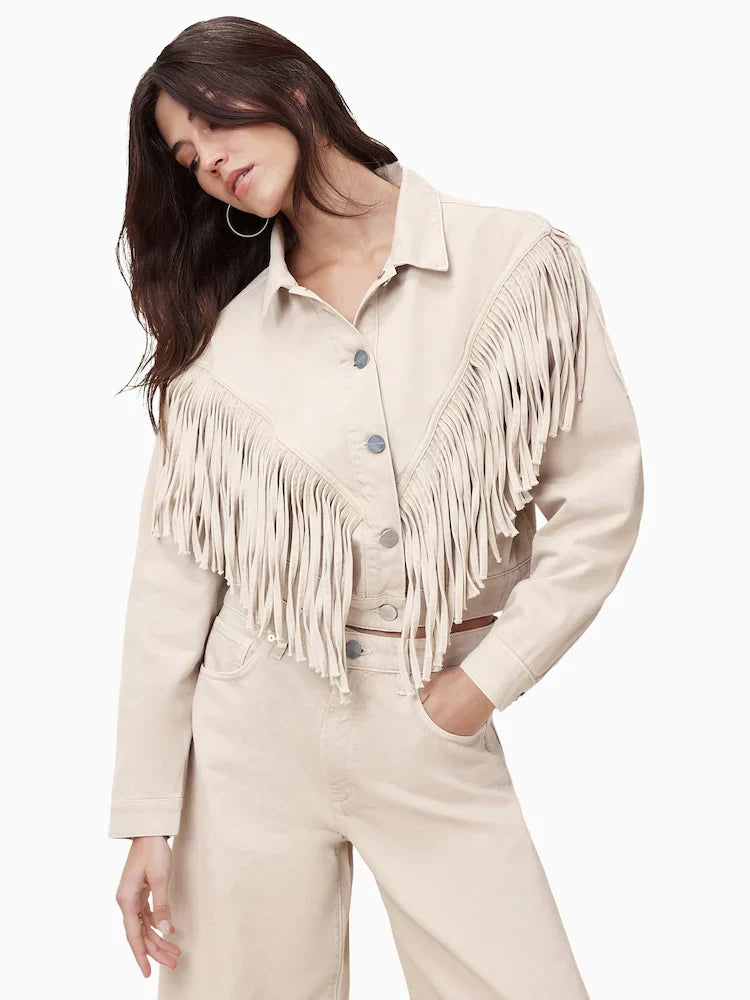 MARLENE SAÇAKLI DETAYLI CROPPED CEKET