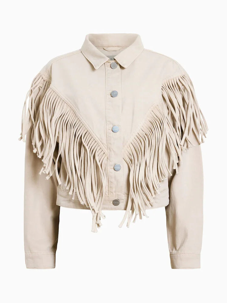 MARLENE SAÇAKLI DETAYLI CROPPED CEKET