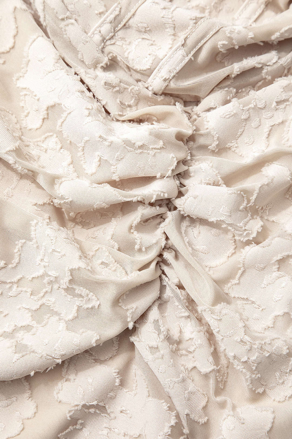 Çiçek Desenli Asimetrik Etek Ucu Kıvrımlı Denizkızı Kolsuz Midi Elbise