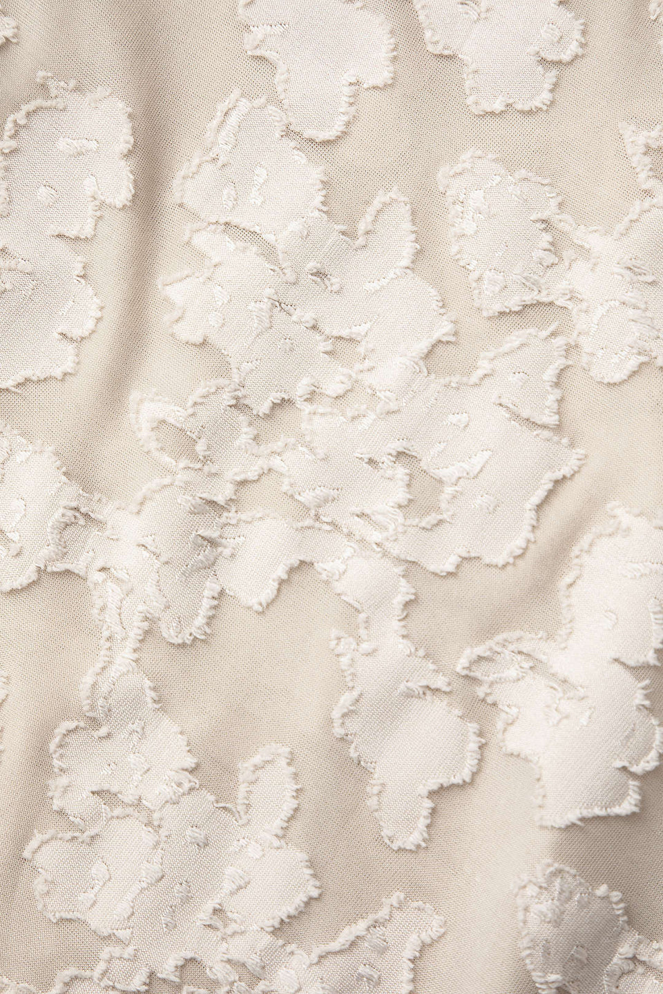 Çiçek Desenli Asimetrik Etek Ucu Kıvrımlı Denizkızı Kolsuz Midi Elbise