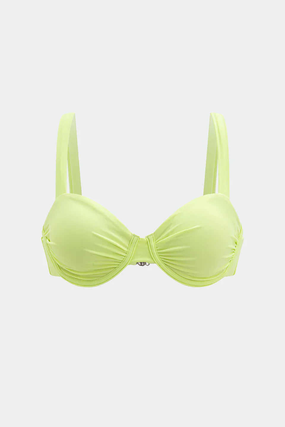 Çiçek Desenli File Bikini Takımı