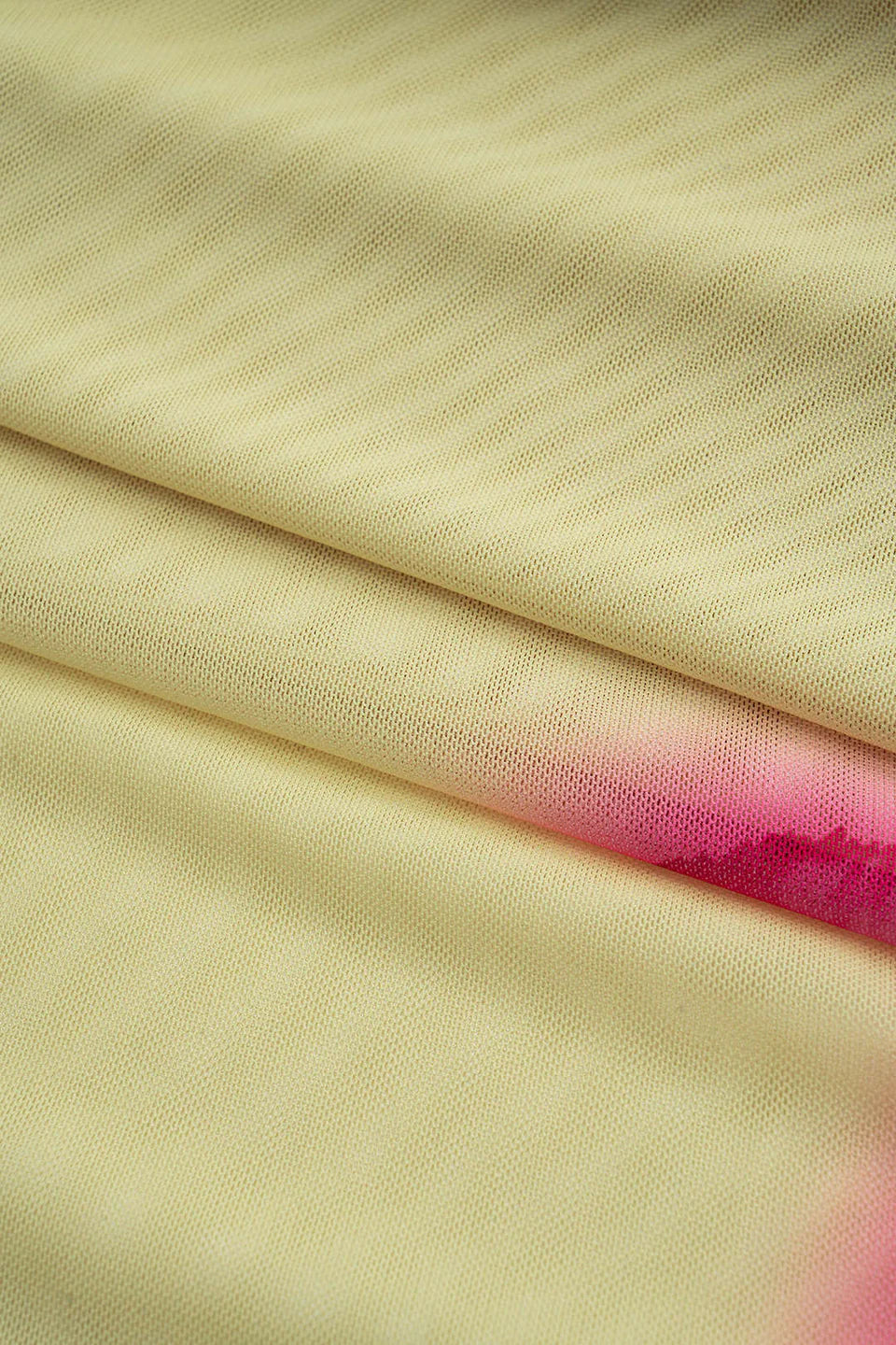 Çiçek Desenli File Bikini Takımı