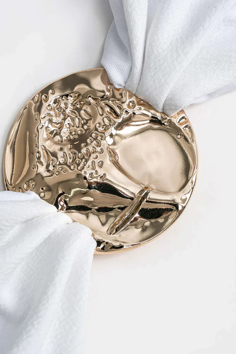 Metalik Kıvrımlı Sırtı Açık Bikini Ve Tek Omuzlu Örtü Seti