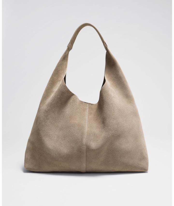 SÜET KADIN ÇANTASI