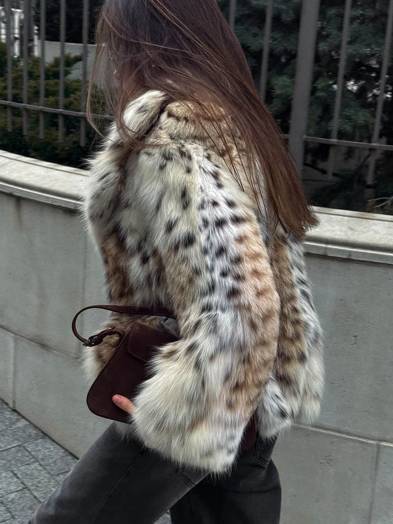 LEOPAR KÜRK CEKET