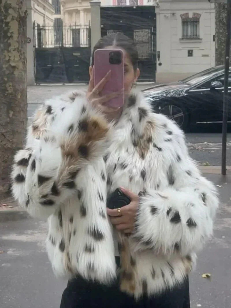 LEOPAR KÜRK CEKET
